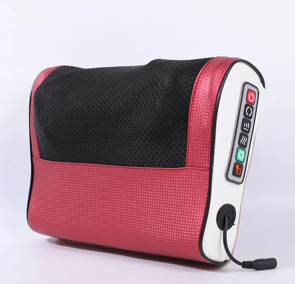 Comfort Cushion Pillow Massager with Back Massager and hot lights