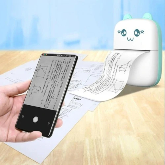 Pocket Printer BT Thermal Printer with Thermal Printing