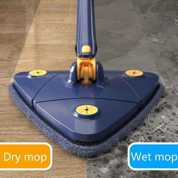 Triangle Rotary Squeezing Mop