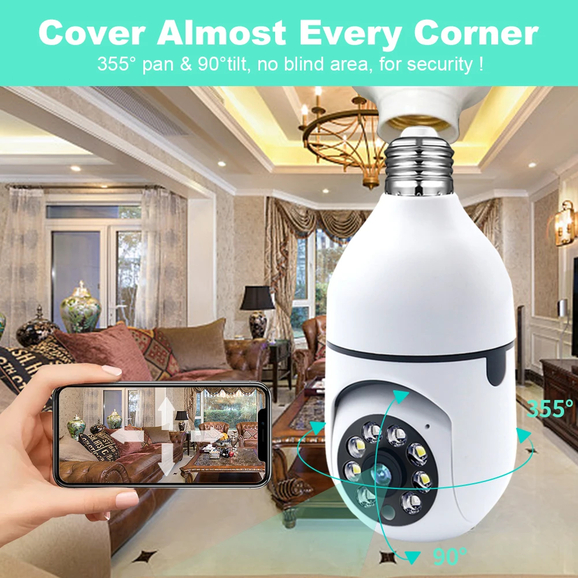 360 Bulb Security Camera